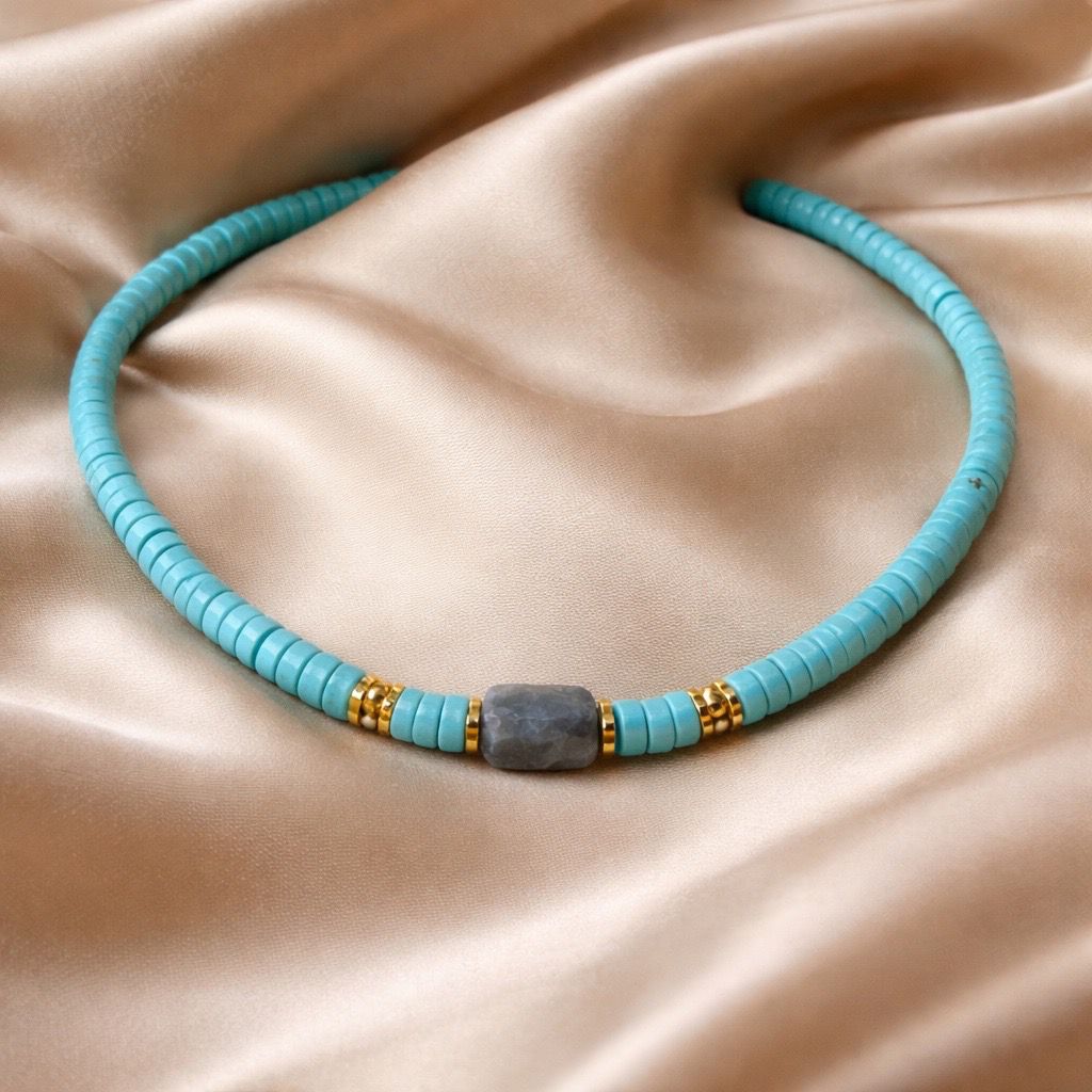 Necklace Heishi Beads