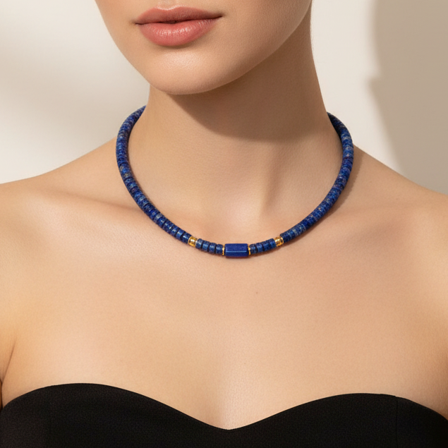 Necklace Heishi Beads