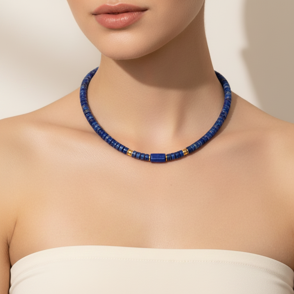 Necklace Heishi Beads