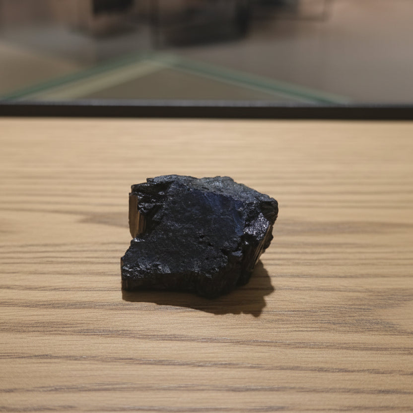 Tumbled Stone Raw Black Tourmaline