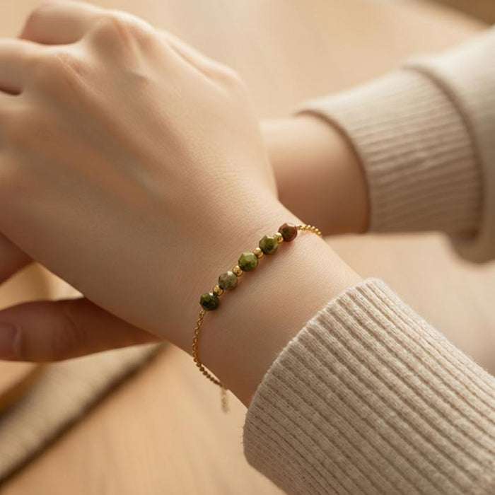 Bracelet Harmony with Beads in the Middle