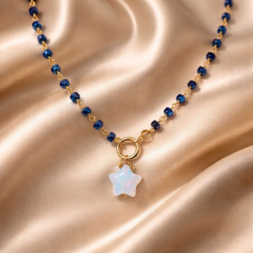 Necklace 10mm Beads with Pearl/Stone