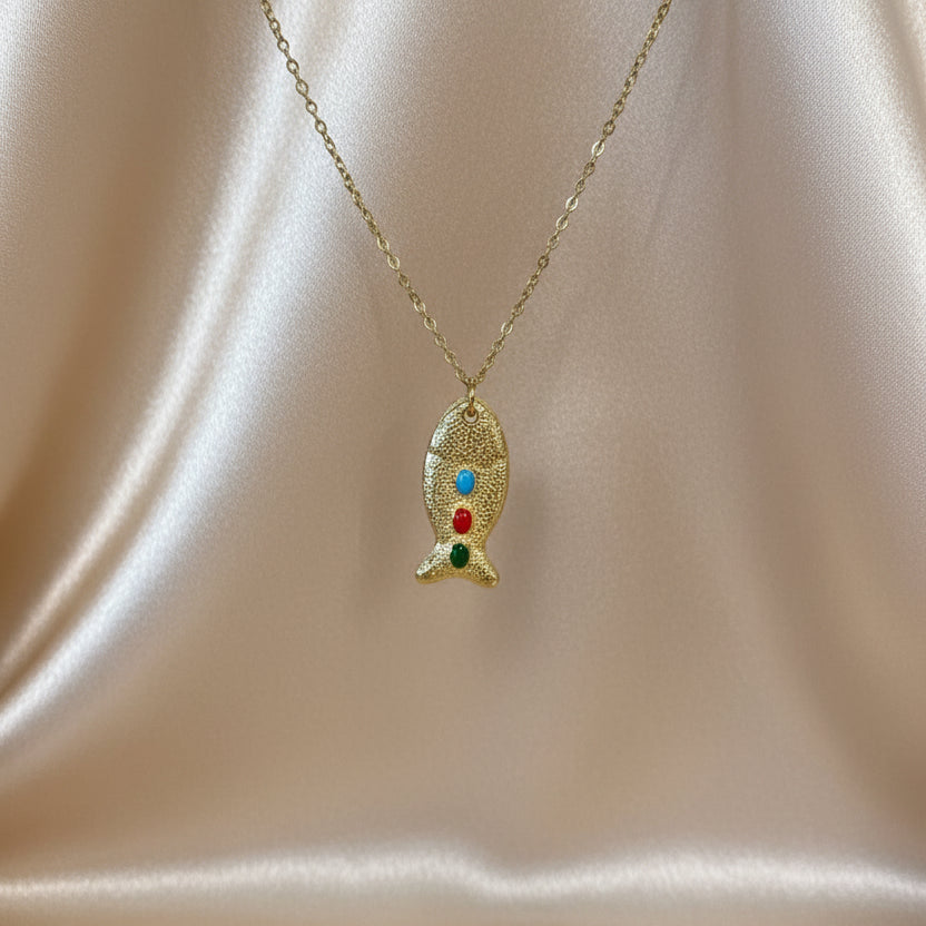 Necklace Simple / Fish Collection
