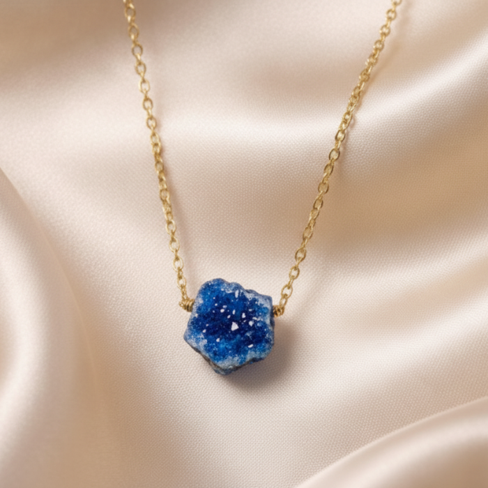 Necklace Raw Natural Stones