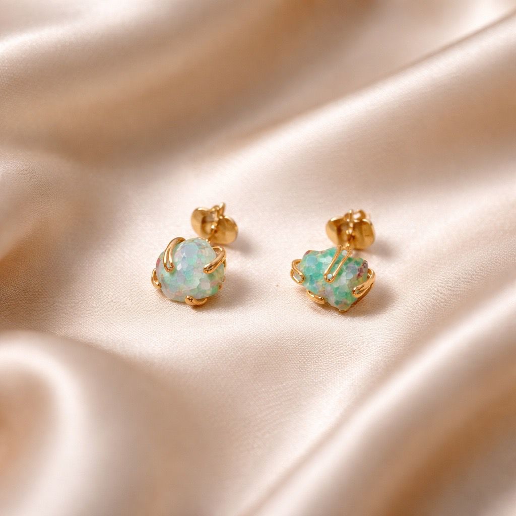 Earrings Spider Studs