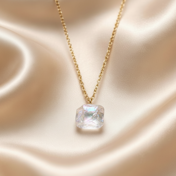 Necklace Raw Natural Stones