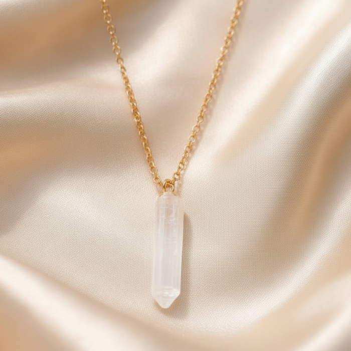 Necklace Raw Natural Stones