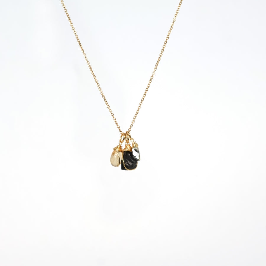 Necklace 3 Stones Zodiac Signs