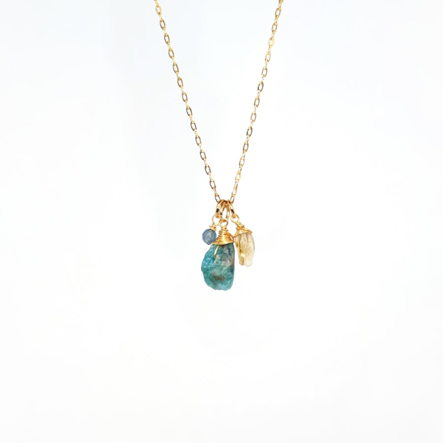 Necklace 3 Stones Zodiac Signs