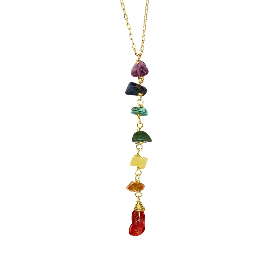 Necklace Chakra Vertical Chopped