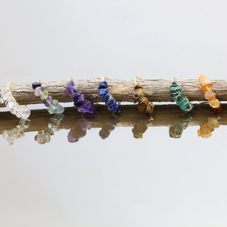 Ring Mini Polish Natural Stones