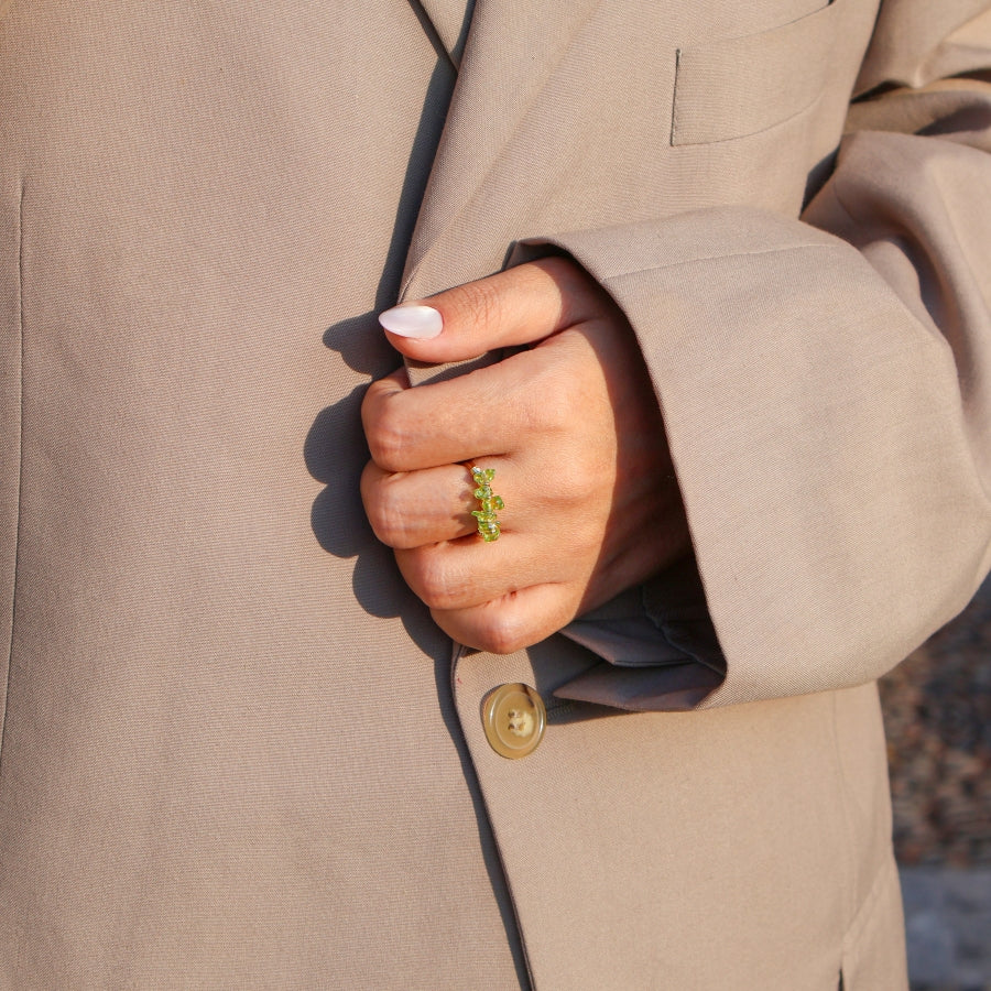Ring Mini Polish Natural Stones
