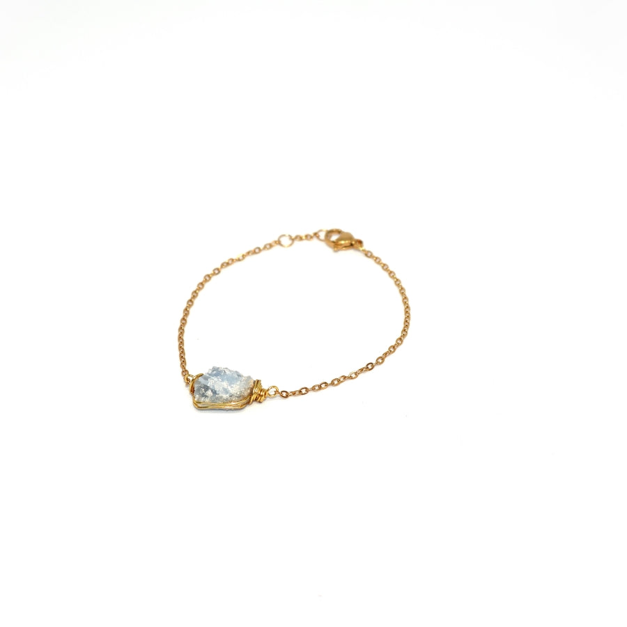 Bracelet Cage Natural Stones