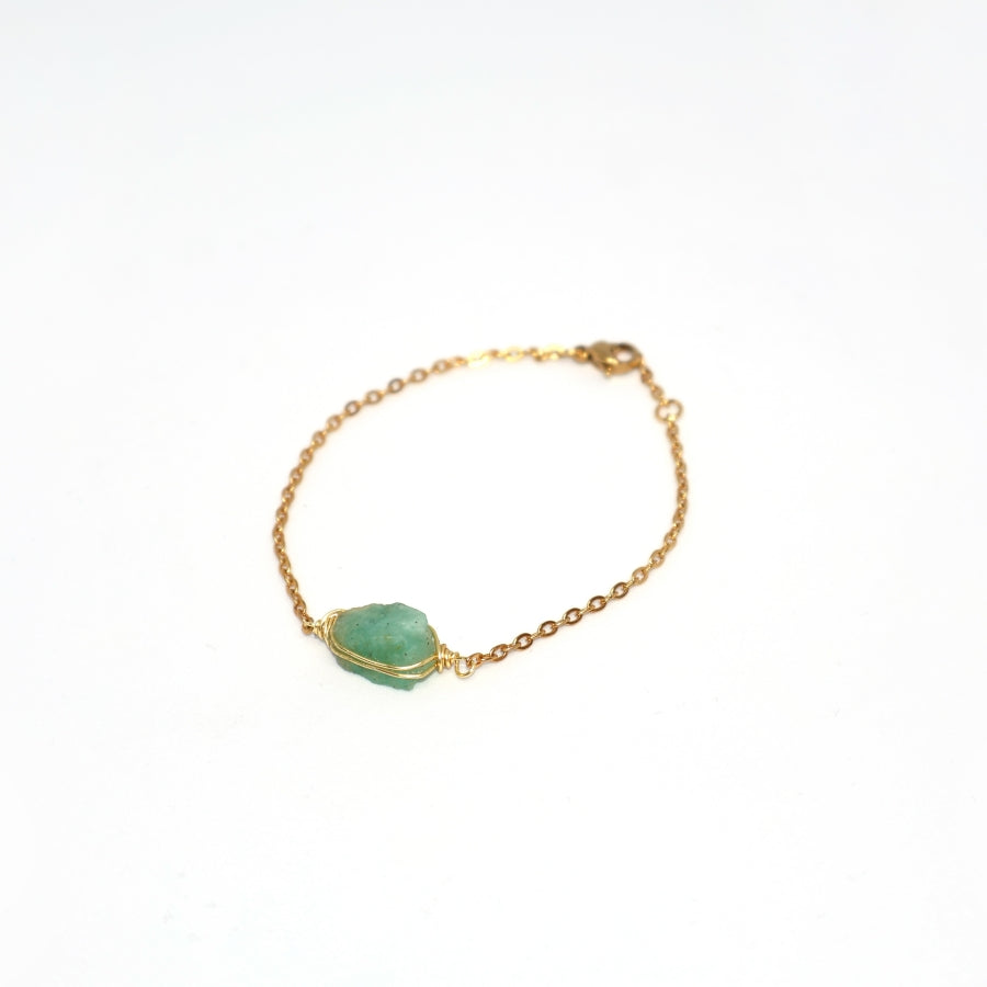 Bracelet Cage Natural Stones