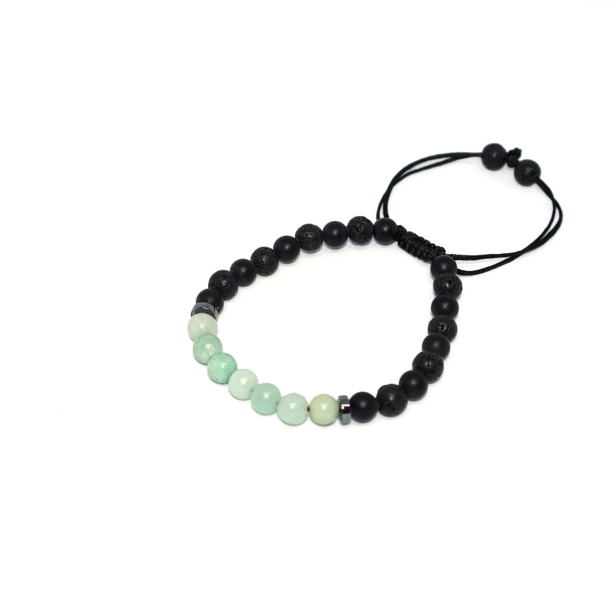 Bracelet Onyx/Lava 6mm Various Stones