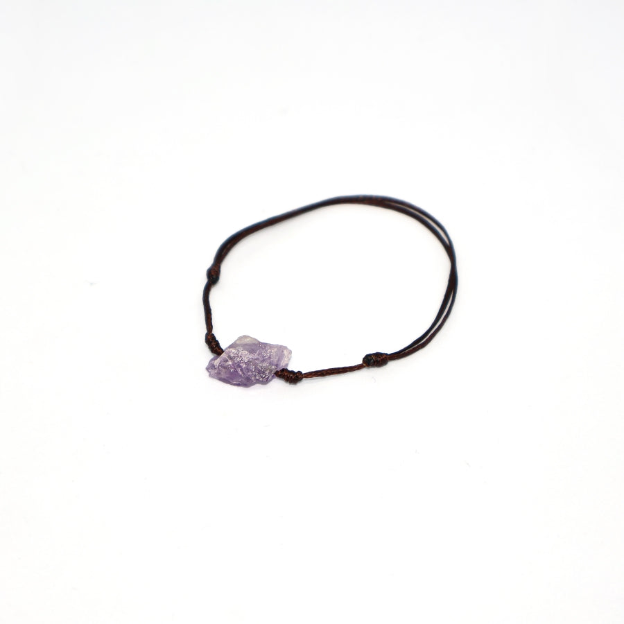 Leather Bracelets Stones Woman