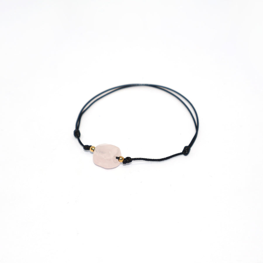 Leather Bracelets Stones Woman