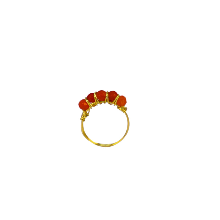 Ring Beads Natural Stones
