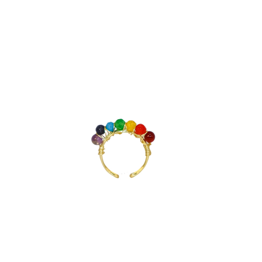 Ring Beads Natural Stones