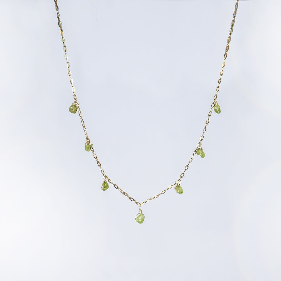 Necklace 5 Stone Raw