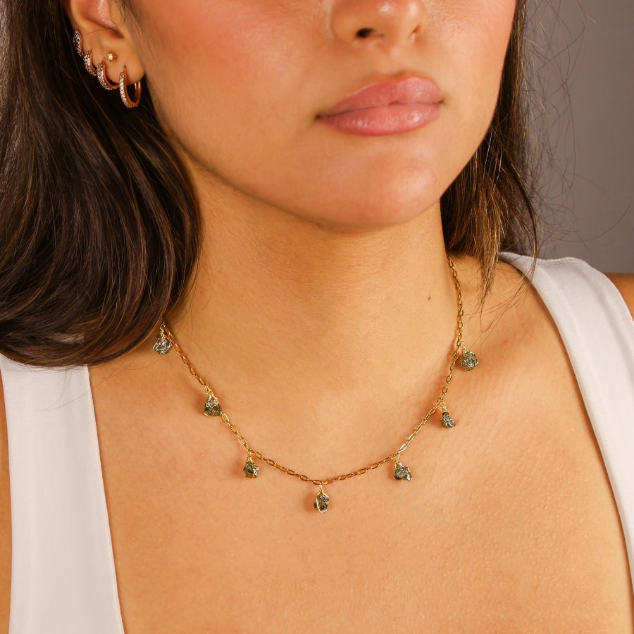 Necklace 5 Stone Raw