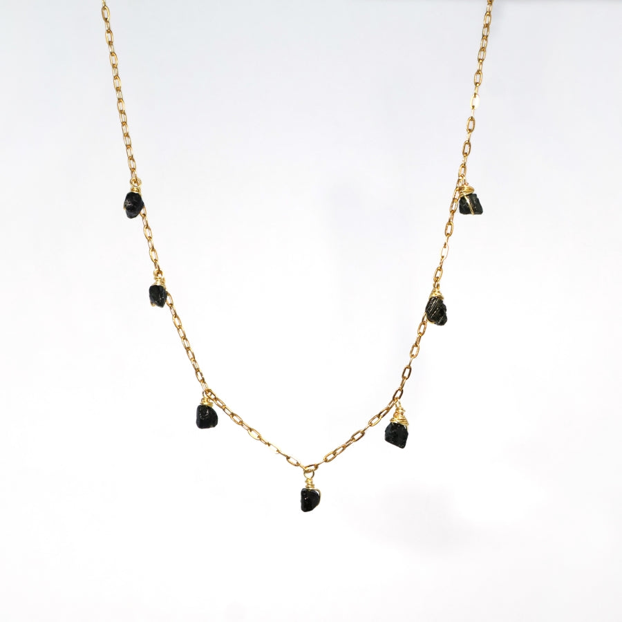 Necklace 5 Stone Raw