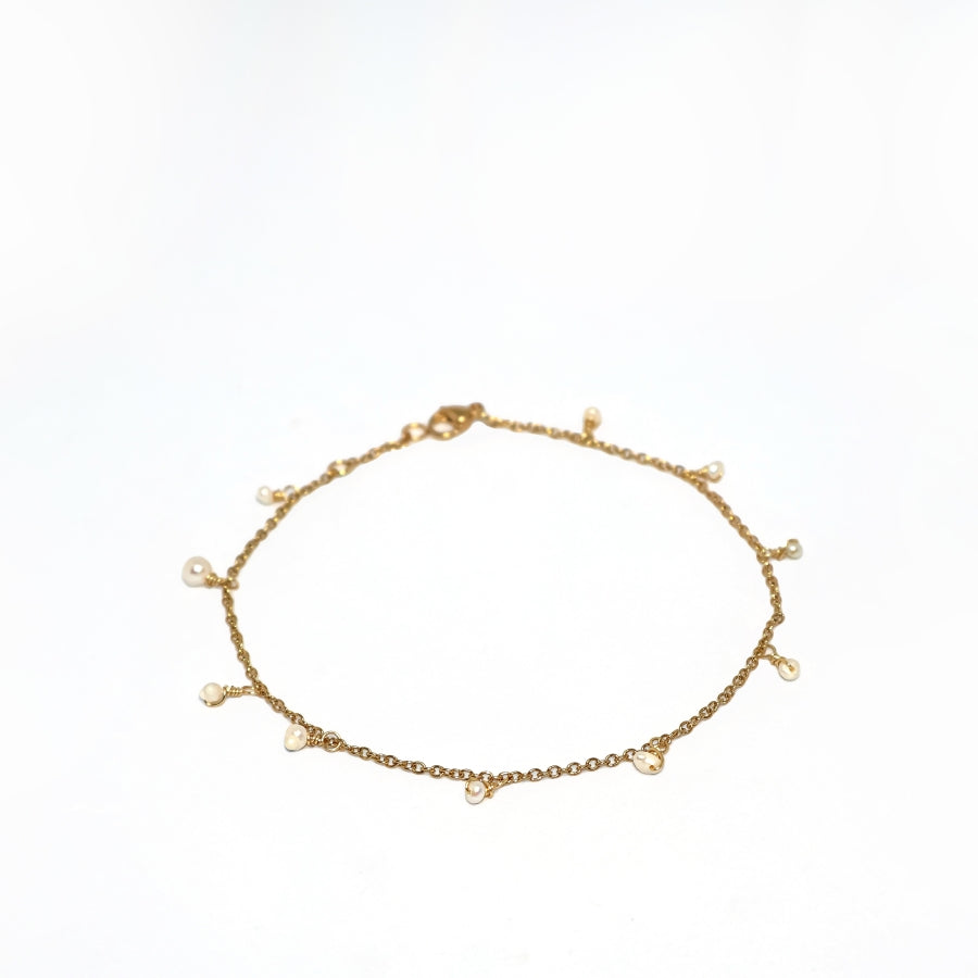 Anklets Beaded Stones