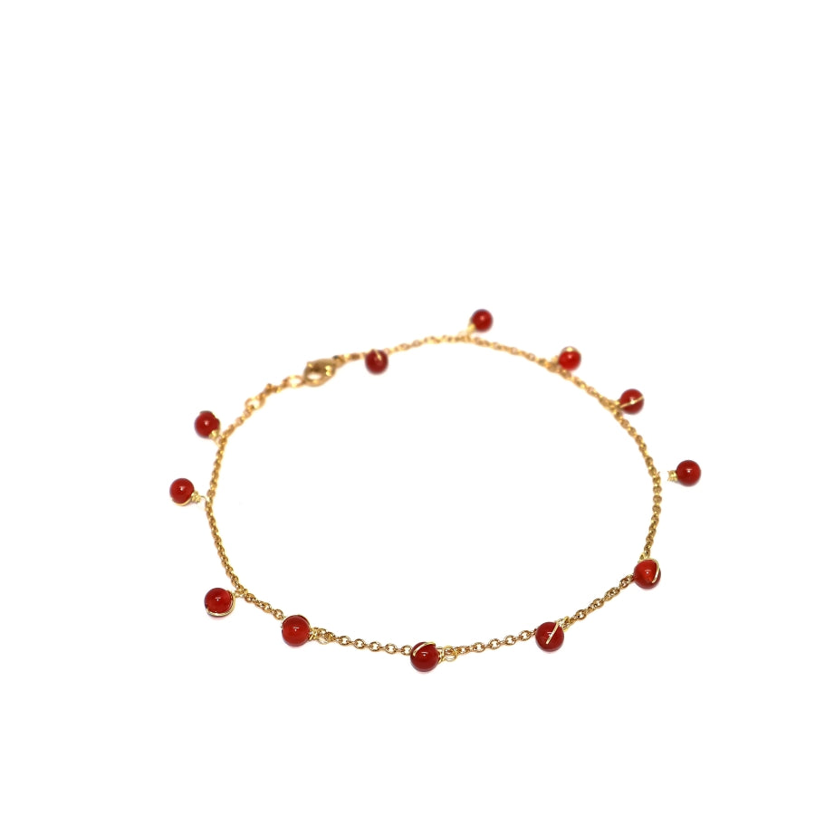 Anklets Beaded Stones