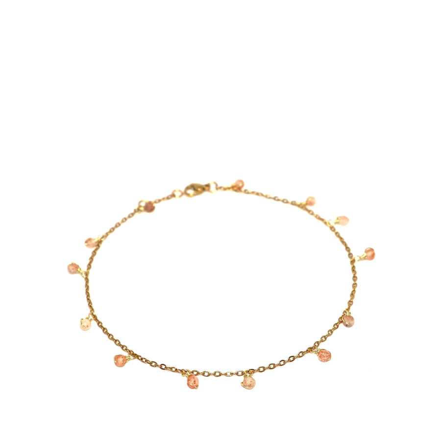 Anklets Beaded Stones