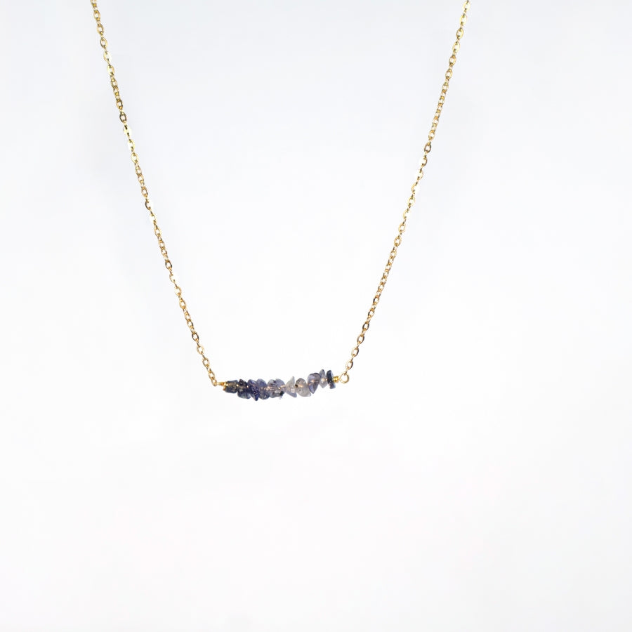 Necklace Chopped Natural Stones
