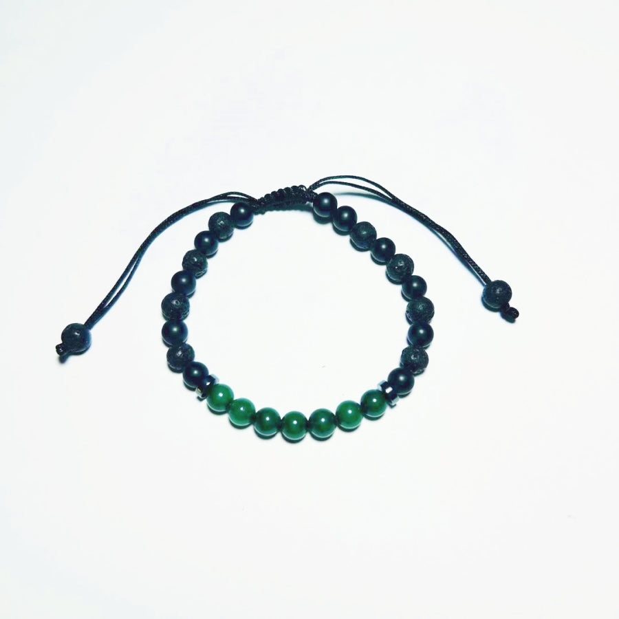 Bracelet Onyx/Lava 6mm Various Stones