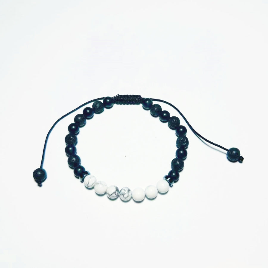 Bracelet Onyx/Lava 6mm Various Stones