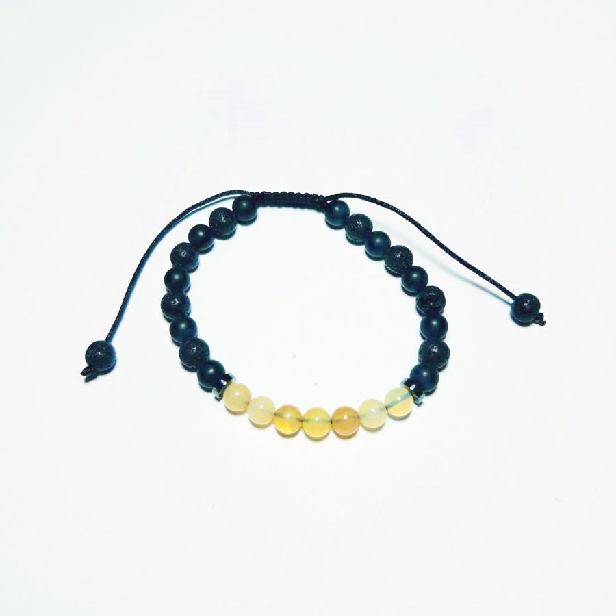 Bracelet Onyx/Lava 6mm Various Stones