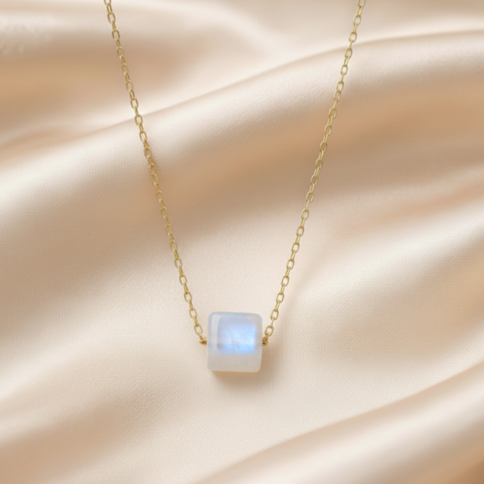 Necklace Raw Natural Stones