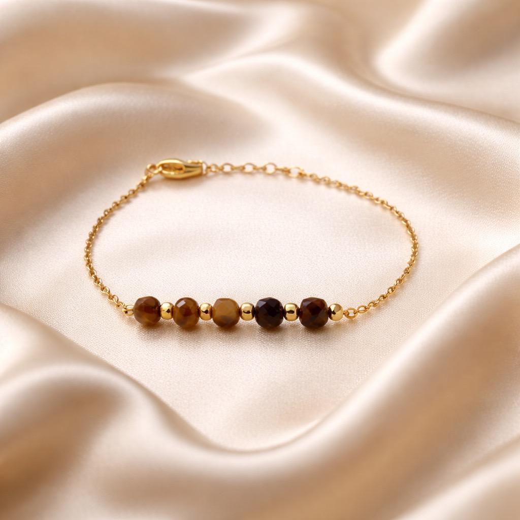 Bracelet Harmony with Beads in the Middle