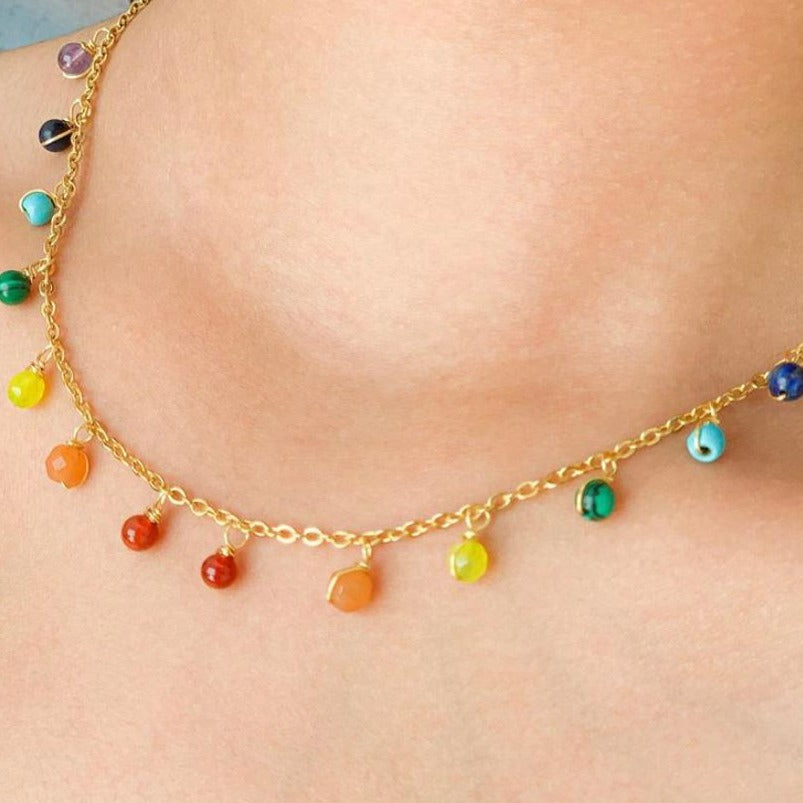 Necklace Colorful Beads