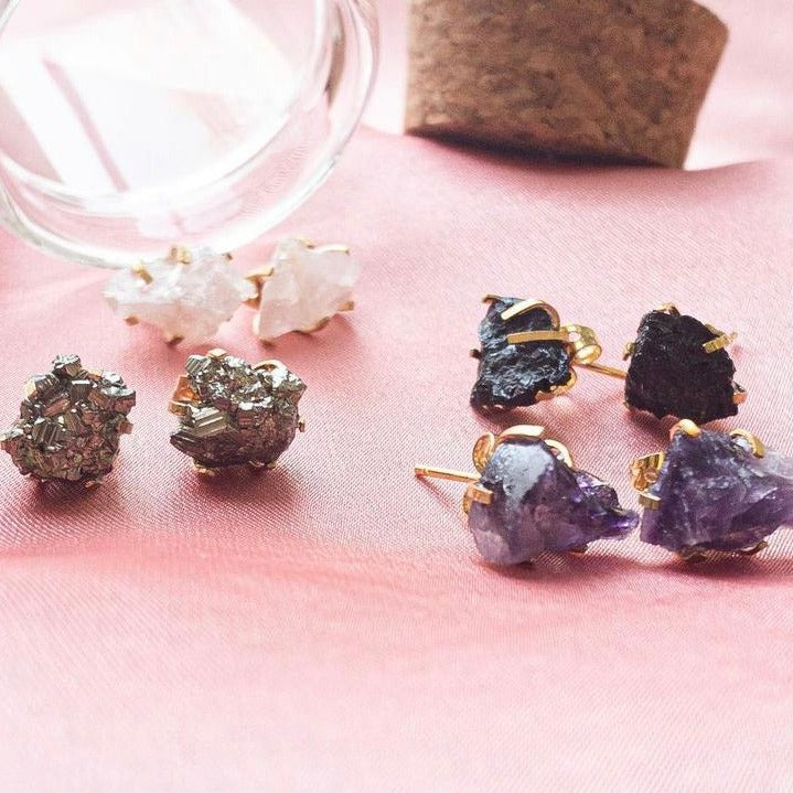 Earrings Spider Studs