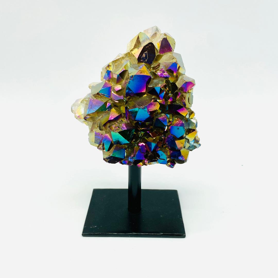 Titanium Quartz Stone Metal Base
