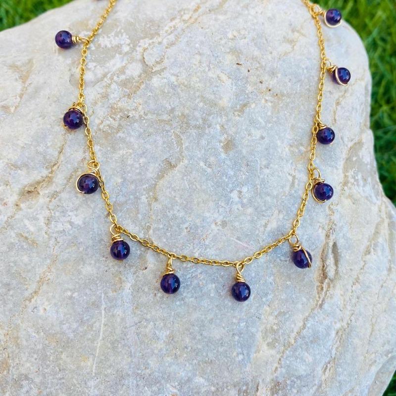 Anklets Beaded Stones