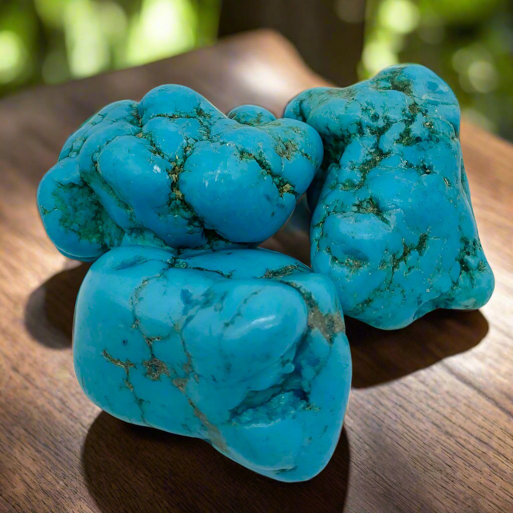 Tumbled Stone Polish Turquoise