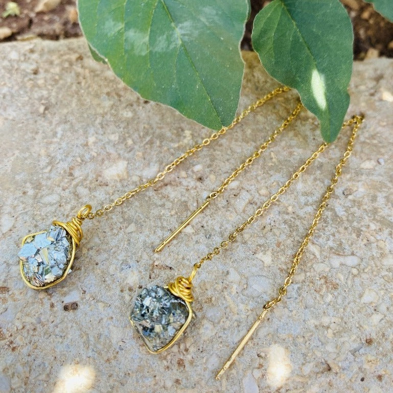 Pyrite Earrings
