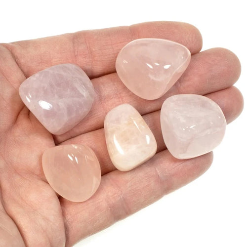 Tumbled Stone Polish Salmon Quartz