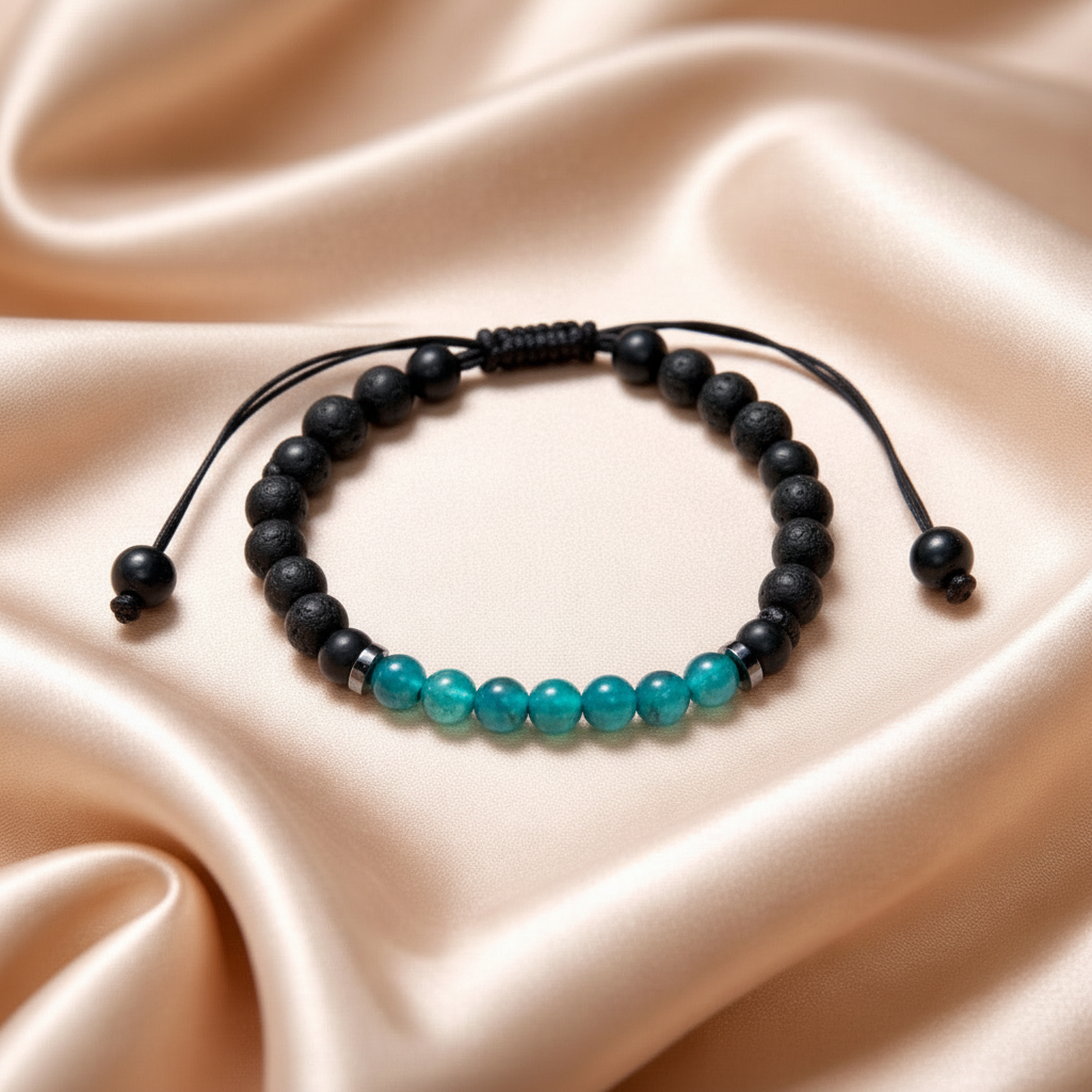 Bracelet Onyx/Lava 6mm Various Stones