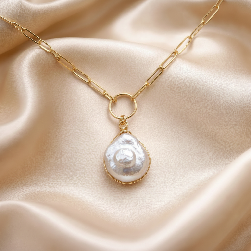 Necklace Thick Stones