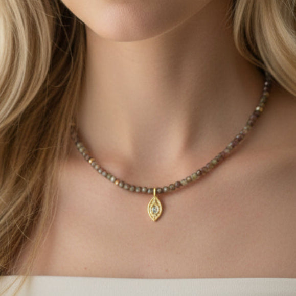 Necklace Beads with Charms