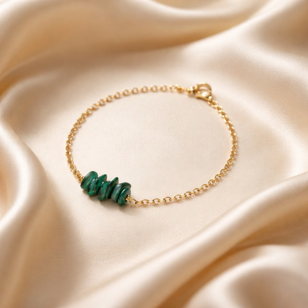 Bracelet Chopped Natural Stones