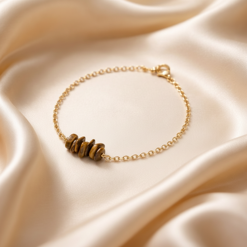 Bracelet Chopped Natural Stones