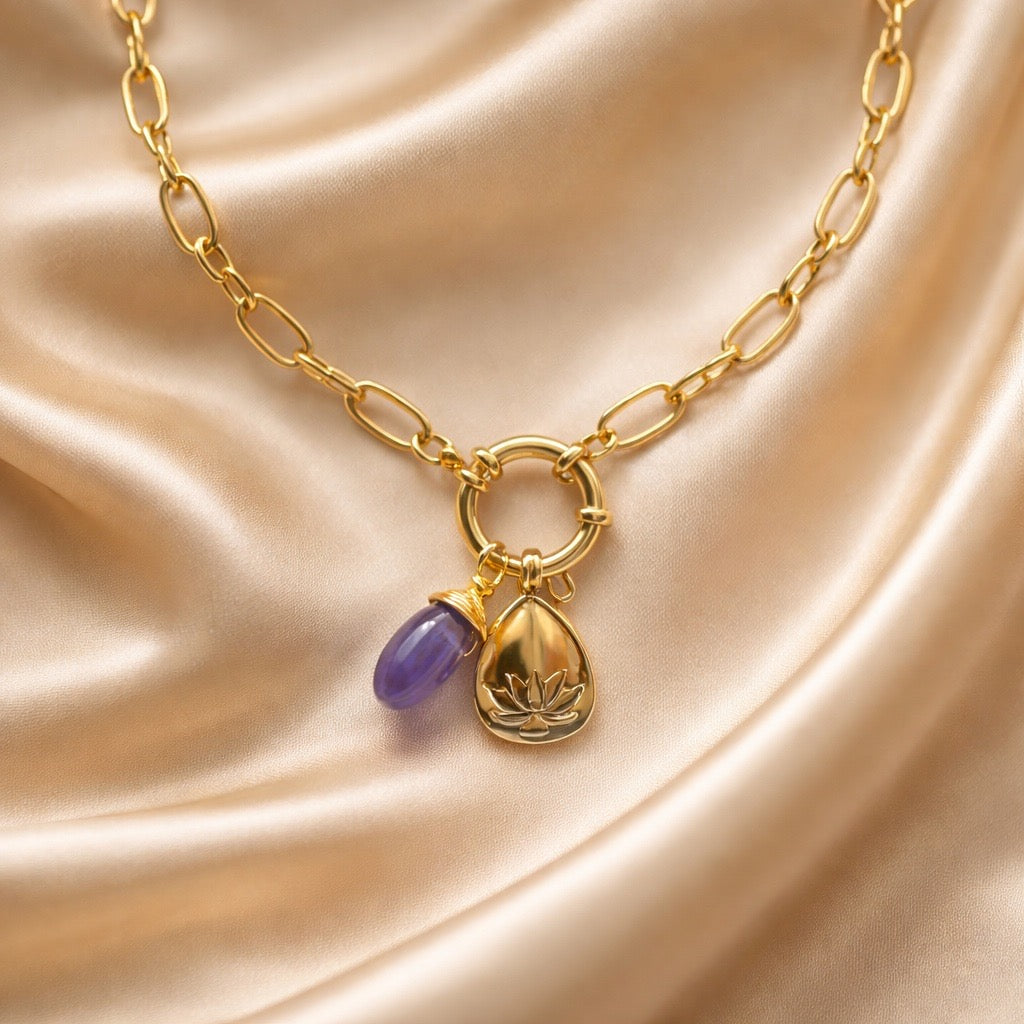 Necklace Lotus Flower