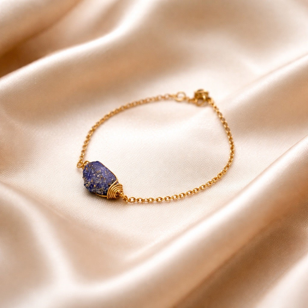 Bracelet Cage Natural Stones