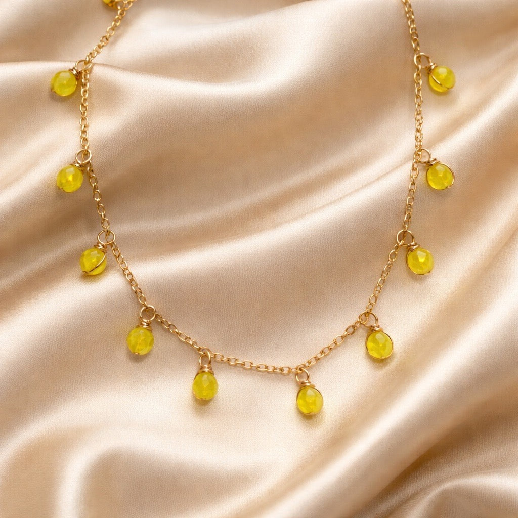 Anklets Beaded Stones